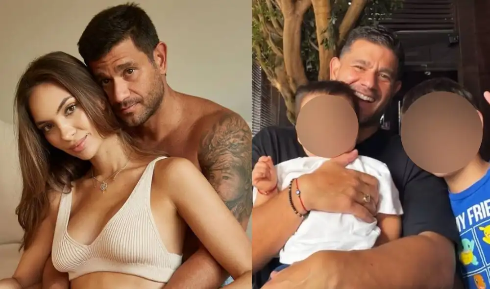 Natalie Vértiz emocionada al celebrar el Día del Padre junto a Yaco Eskenazi y sus 2 hijos. Foto: composición/ Instagram Natalie Vértiz emocionada al celebrar el Día del Padre junto a Yaco Eskenazi y sus 2 hijos. Foto: composición/ Instagram