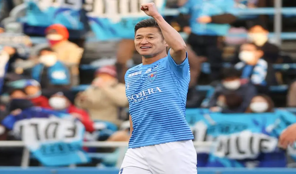 Con 55 años, Kazuyoshi Miura sigue en actividad dentro del fútbol. Foto: AFP Con 55 años, Kazuyoshi Miura sigue en actividad dentro del fútbol. Foto: AFP