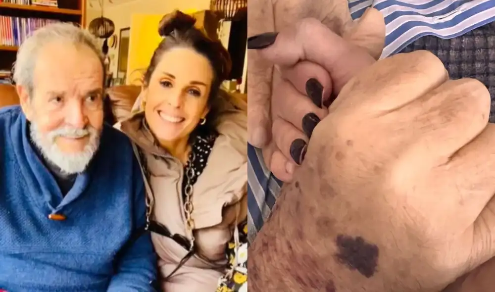 Fallece el padre de Rebeca Escribens. Foto: composición LR/ captura de Instagram