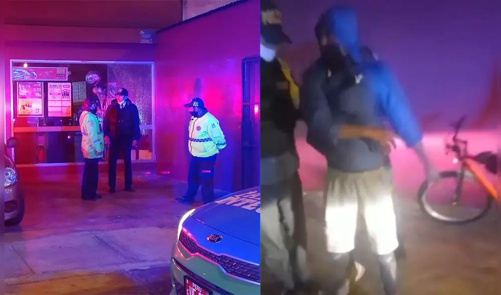 El falso reciclador asaltó una tienda Tambo en Monterrico, Surco. Foto: Municipalidad de Surco