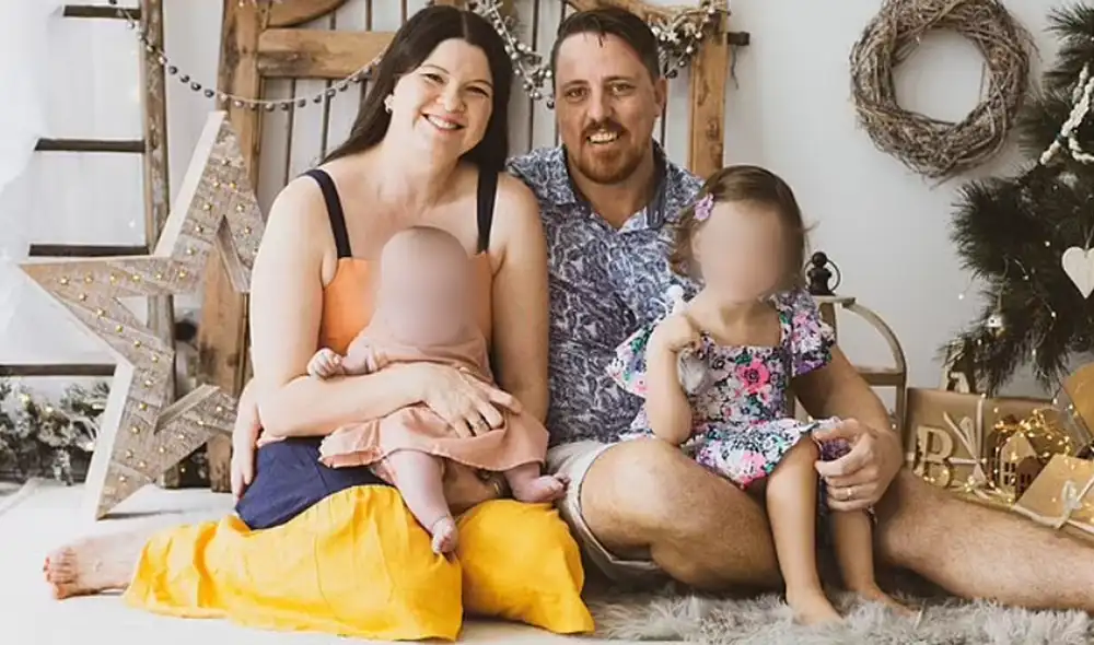 Larissa Brown decidió continuar con su embarazo pese a la advertencia de los doctores sobre una "condición fatal" para su bebé. Foto: Daily Mail Larissa Brown decidió continuar con su embarazo pese a la advertencia de los doctores sobre una "condición fatal" para su bebé. Foto: Daily Mail