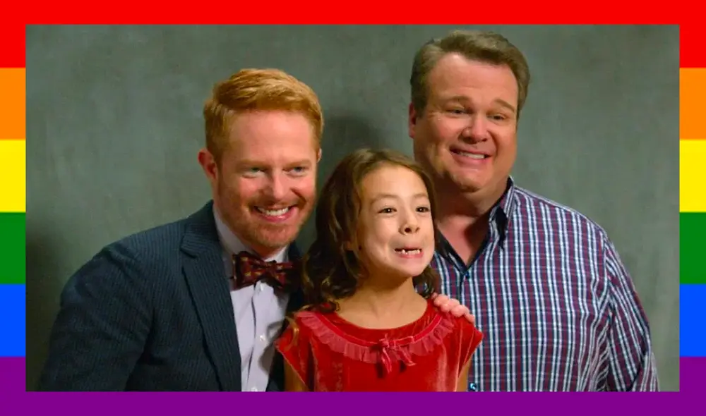 "Modern family" presentó a Mich y a Cam, una pareja homosexual que adoptó a Lily cuando era solo una pequeña bebé en Vietnam. Foto: composición/ABC "Modern family" presentó a Mich y a Cam, una pareja homosexual que adoptó a Lily cuando era solo una pequeña bebé en Vietnam. Foto: composición/ABC