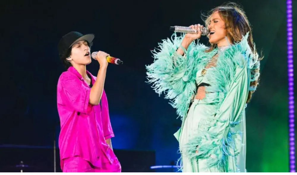 JLo tuvo dos mellizos con Mark Anthony. Foto: JLo Twitter JLo tuvo dos mellizos con Mark Anthony. Foto: JLo Twitter