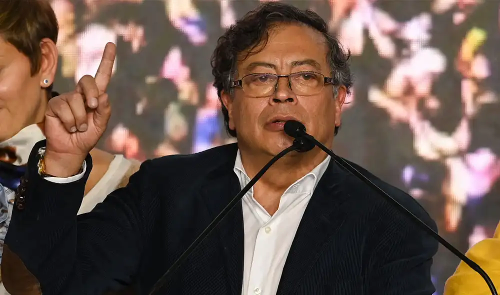 Gustavo Petro se impuso por más de 700.000 votos a Rodolfo Hernández. Foto: AFP Gustavo Petro se impuso por más de 700.000 votos a Rodolfo Hernández. Foto: AFP