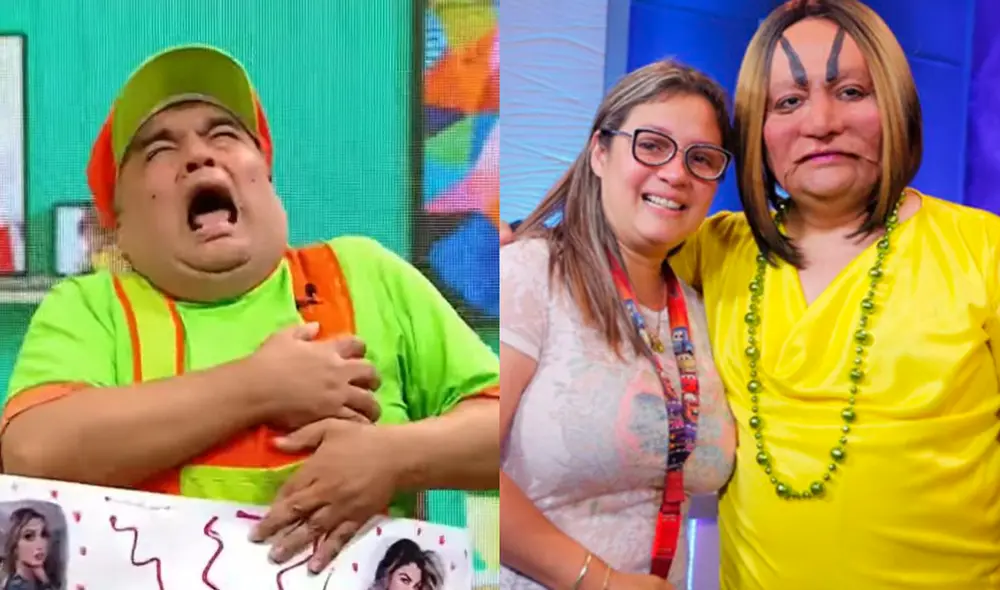 Jorge Benavides y su esposa se 'pelearon' durante el programa en vivo. Foto: composición/ ATV