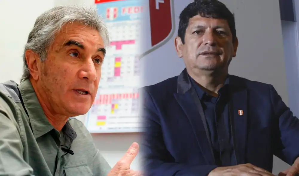 El director deportivo de la FPF formó una gran dupla con Gareca. Foto: composición EFE/FPF