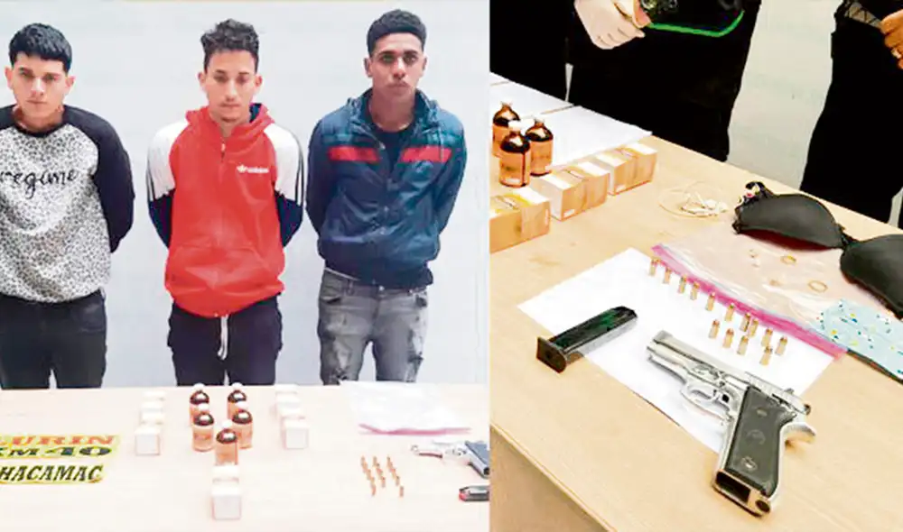 Peligrosos. Sujetos dopaban a sus víctimas en su auto. Tenían armas y somníferos en Lurín. Foto: composición/ difusión