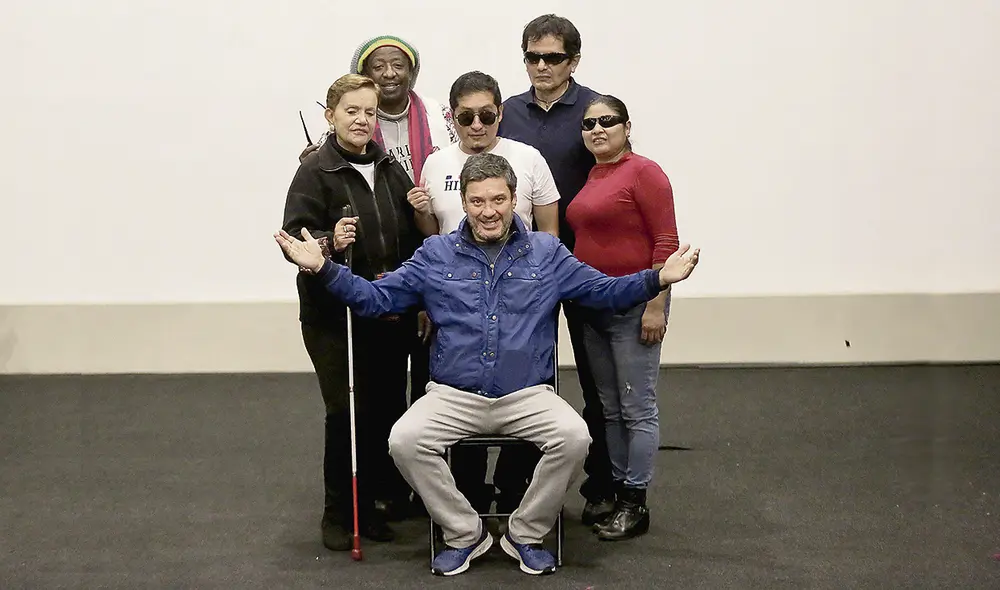 Este jueves se estrena Así nos vemos, obra dirigida por Lucho Cáceres que se puede disfrutar en el Nuevo Teatro Julieta. Foto: Gerardo Marín / La República