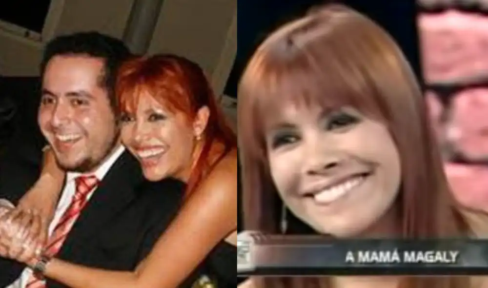 "Yo soy de la que ha aprendido con los años a mostrar sus sentimientos, he aprendido con mi hijo", dijo Magaly Medina. Foto: difusión. Enemigos públicos/captura