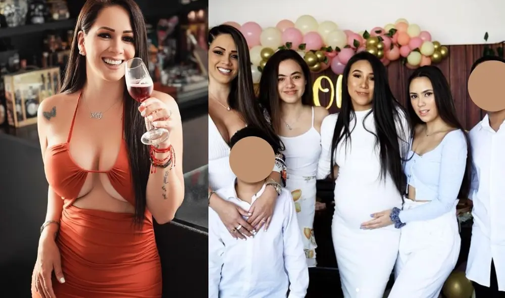 Melissa Klug celebra el Día del Padre. Foto: composición LR/ captura de Instagram