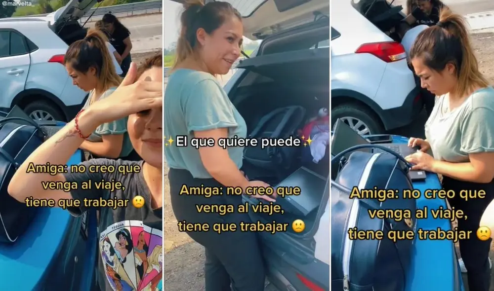 La viral escena compartida por la usuaria Mariana (@marvelta_) logró obtener miles de reproducciones y reacciones en poco tiempo. Foto: captura de TikTok La viral escena compartida por la usuaria Mariana (@marvelta_) logró obtener miles de reproducciones y reacciones en poco tiempo. Foto: captura de TikTok