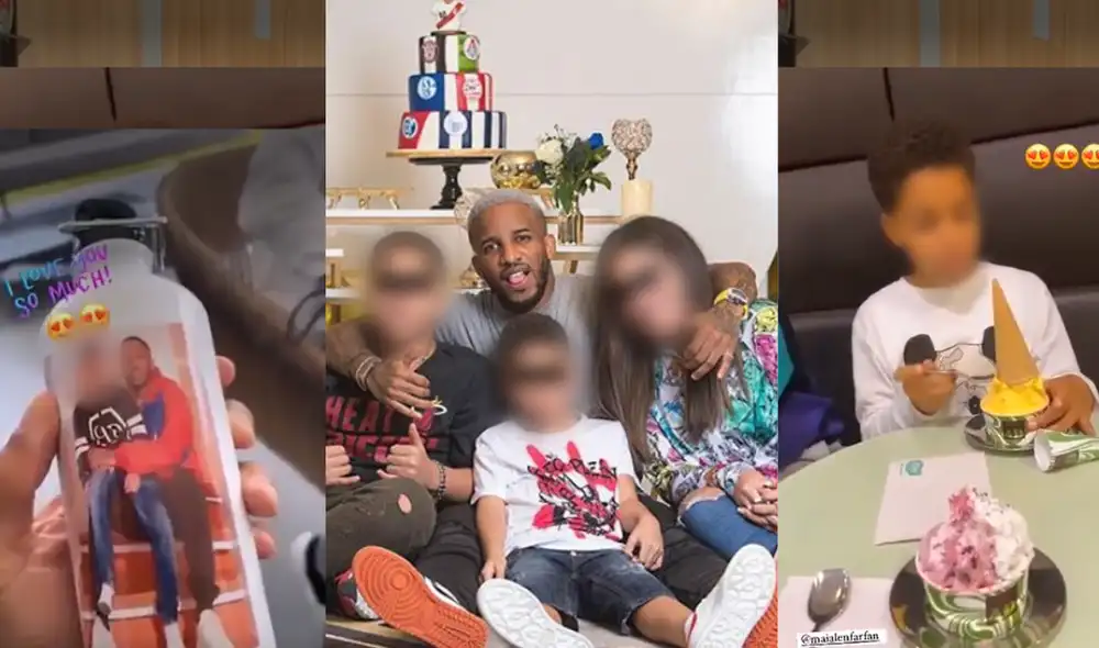 Futbolista Jefferson Farfán comparte el tierno regalo que le dio su menor hijo que tuvo con la modelo Melissa Klug. Futbolista Jefferson Farfán comparte el tierno regalo que le dio su menor hijo que tuvo con la modelo Melissa Klug.