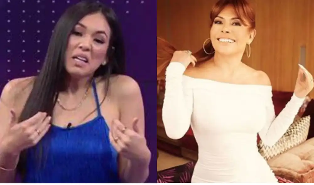 Jazmín Pinedo manda fuerte mensaje a Magaly Medina. Foto: Captura América/ Instagram