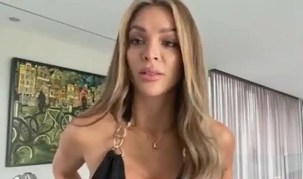 Sheyla Rojas desea tener un hijo con 'Sir Winston'. Foto: captura de América TV Sheyla Rojas desea tener un hijo con 'Sir Winston'. Foto: captura de América TV