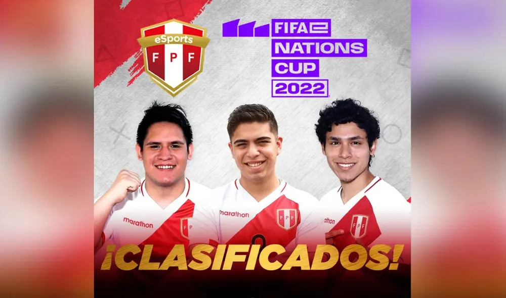 Aquí si clasificamos. Perú jugará el mundial de FIFA22 tras vencer a Chile en dos partidos de muerte. Foto: Federación Peruana de Fútbol