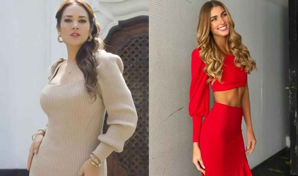 Marina afirma que Alessia Rovegno tiene una belleza natural. Foto: composición LR/Instagram