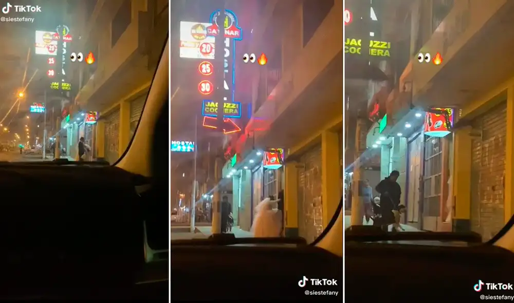 Las escenas generaron miles de comentarios en redes. Foto: captura de TikTok Las escenas generaron miles de comentarios en redes. Foto: captura de TikTok