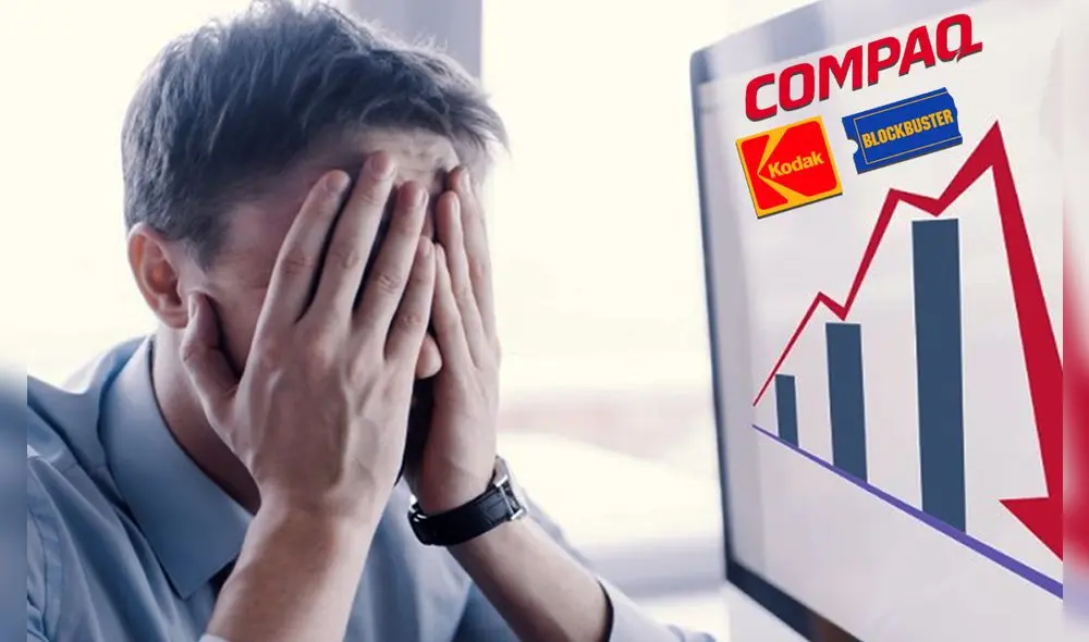 Grandes compañías líderes en el mundo sufrieron fracasos colosales debido a su falta de innovación. Foto: composición/La República