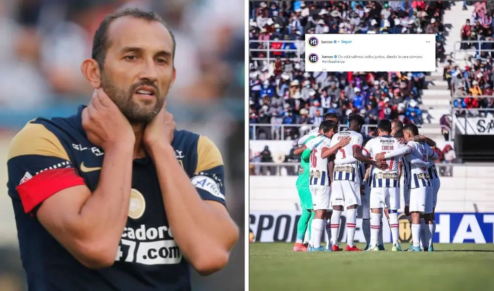 Hernán Barcos lleva 7 goles en la presente temporada. Foto: Composición/Luis Jiménez/Instagram de Barcos.