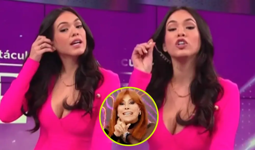 Jazmín Pinedo tildó de "misógina" a Magaly Medina en su discurso de defensa. Foto: composición/ América TV/ ATV