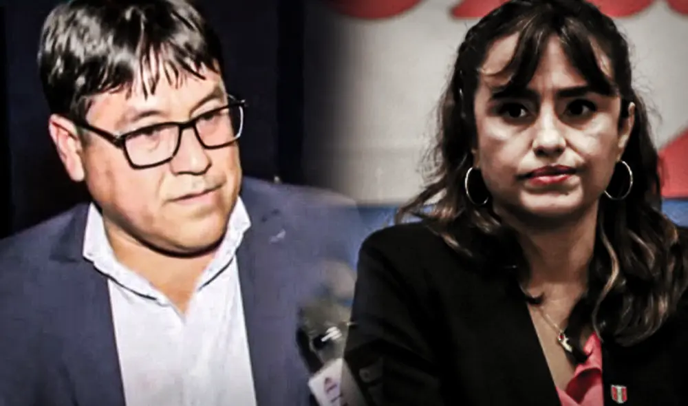 Mario Fernández gana más de 10.000 soles como asesor de la bancada Somos Perú, en tanto la parlamentaria María Cordova tenía una coordinadora que también laboraba para Lot Internacional Foto: composición Jazmín Ceras/La República