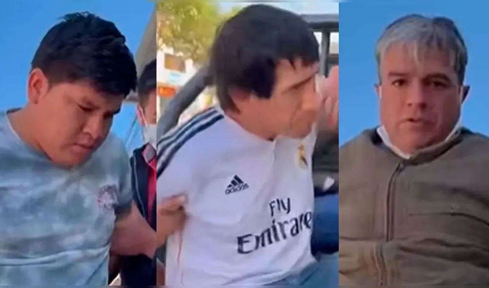 Fueron identificados como Moisés Arribasplata, Ángel Guevara y Oscar Espinoza. Foto: composición/Facebook Cajamarca Reporteros