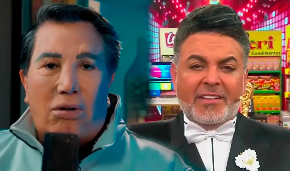 Jimmy Santy solo tuvo duras palabras para referirse a Andrés Hurtado. Foto: composición/ YouTube/ Panamericana