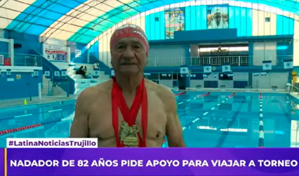 El nadador también cuenta con un canal de YouTube donde enseña ejercicios de flexibilidad. Foto: captura de Latina