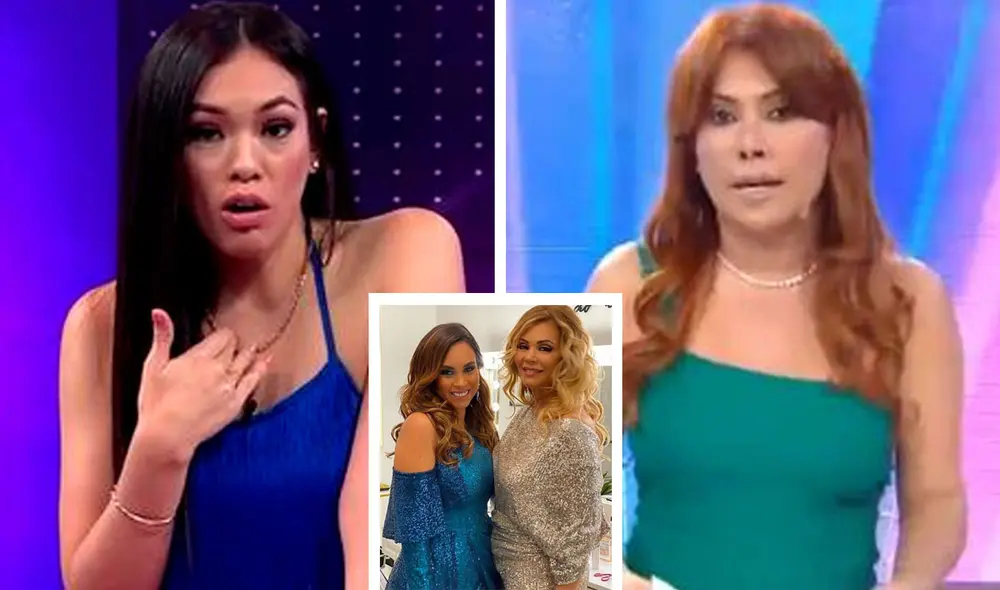 Jazmín Pinedo y Magaly Medina mantienen un fuerte enfrentamiento mediático. Foto: captura América TV/ATV/Instagram Jazmín Pinedo y Magaly Medina mantienen un fuerte enfrentamiento mediático. Foto: captura América TV/ATV/Instagram