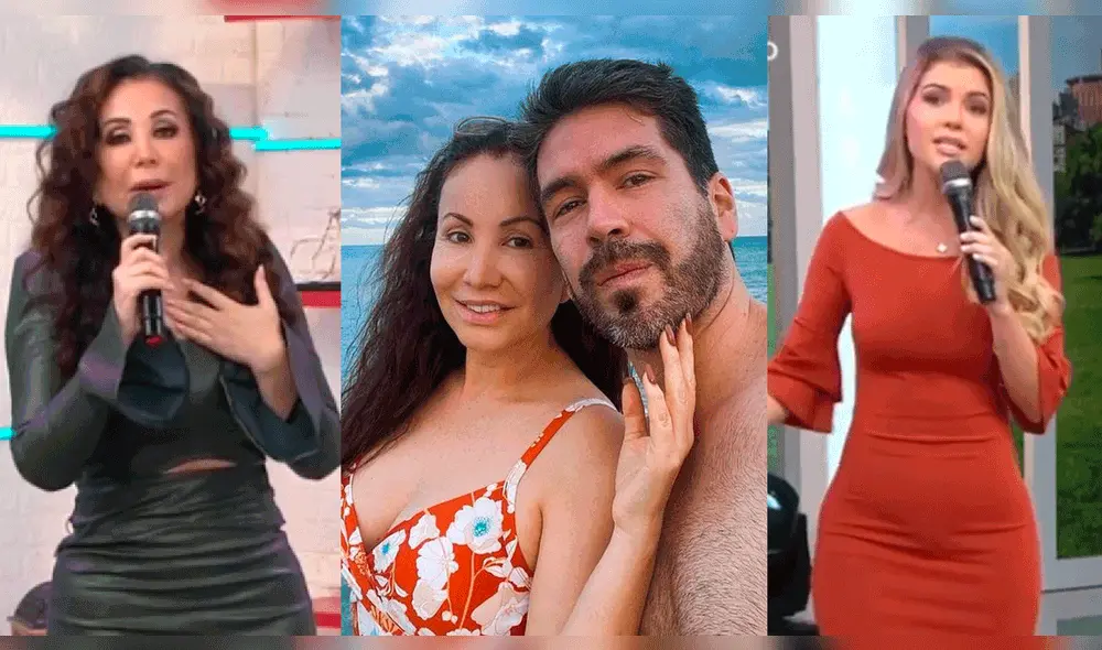 Janet Barboza y Brunella Horna tuvieron una acalorada discusión. Foto: composición Instagram/Janet Barboza/América hoy