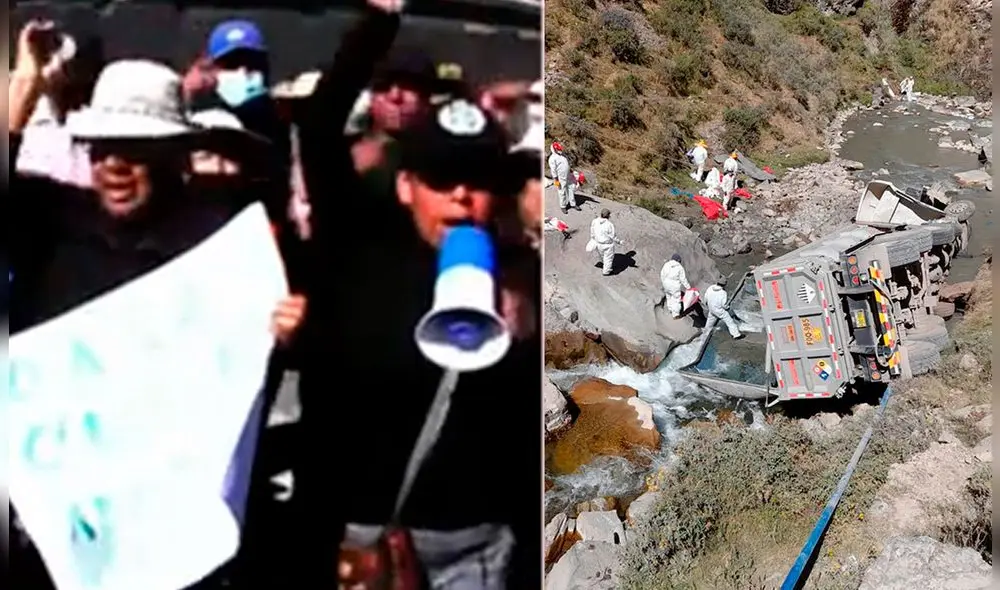 Carretera Canta-Lima ha sido bloqueada de manera indefinida. Foto: captura de América TV/ LR Carretera Canta-Lima ha sido bloqueada de manera indefinida. Foto: captura de América TV/ LR