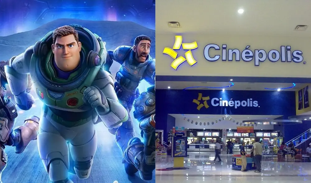 En México, diversos usuarios reportaron la censura de la escena en la que una pareja de mujeres se dan un beso en la cadena Cinépolis. Foto: composición LR/Lightyear/Cinépolis En México, diversos usuarios reportaron la censura de la escena en la que una pareja de mujeres se dan un beso en la cadena Cinépolis. Foto: composición LR/Lightyear/Cinépolis
