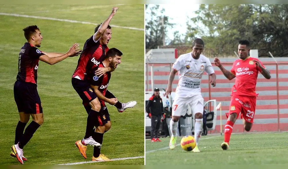 FBC Melgar y Sport Huancayo se ubican en posiciones expectantes. Foto: Composición La República