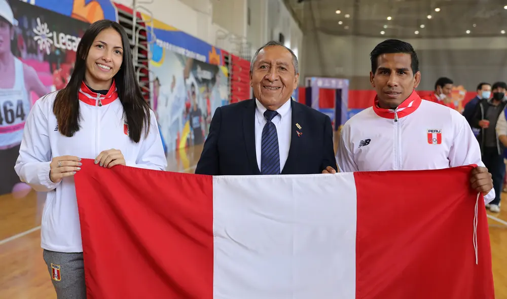 María Luisa Doig y Juan Miguel Postigos serán los abanderados en los XIX Juegos Bolivarianos Valledupar 2022. Foto: IPD María Luisa Doig y Juan Miguel Postigos serán los abanderados en los XIX Juegos Bolivarianos Valledupar 2022. Foto: IPD