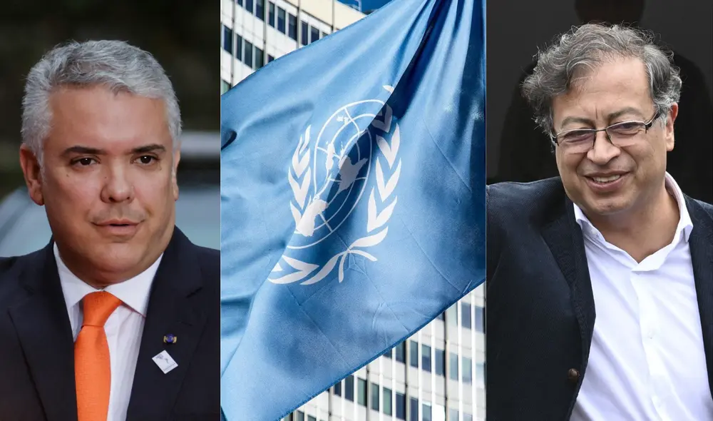 Pese a ser de ideologías políticas diferentes, Duque y Petro tuvieron una actitud conciliadora. Composición LR Pese a ser de ideologías políticas diferentes, Duque y Petro tuvieron una actitud conciliadora. Composición LR