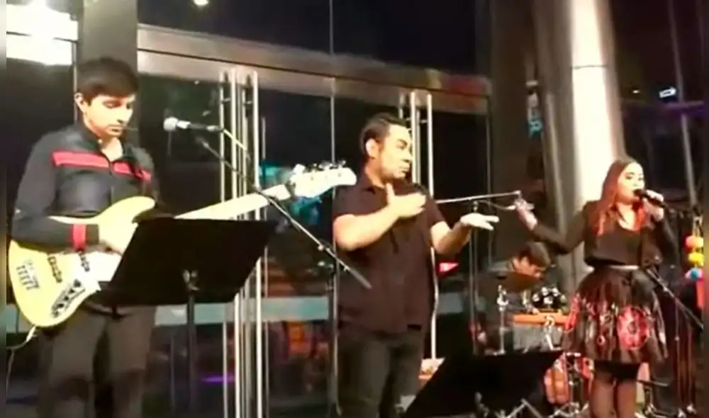 Primer concierto dirigido a personas con sordera e hipoacusia. Foto: captura Tv Perú