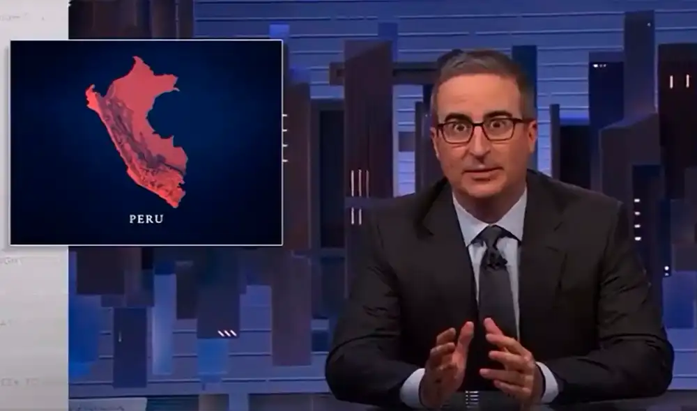 De "verdaderamente espectacular", calificó Oliver la interrupción que sufrió el Poder Judicial. Foto: captura de HBO