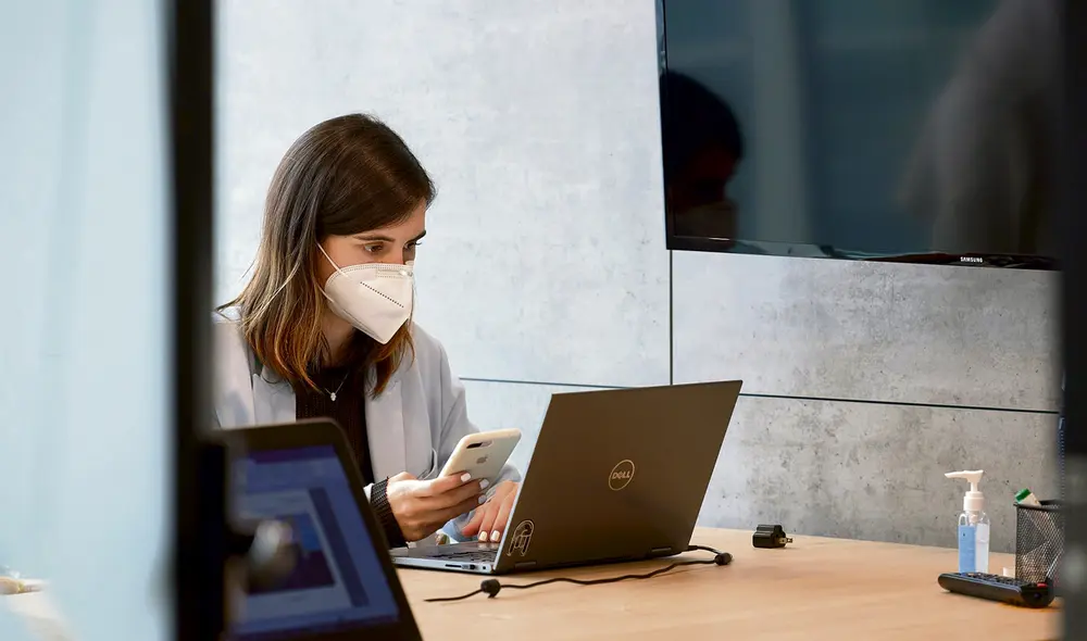 Empleo. Trabajo a distancia es parte de la nueva normalidad. Foto: difusión