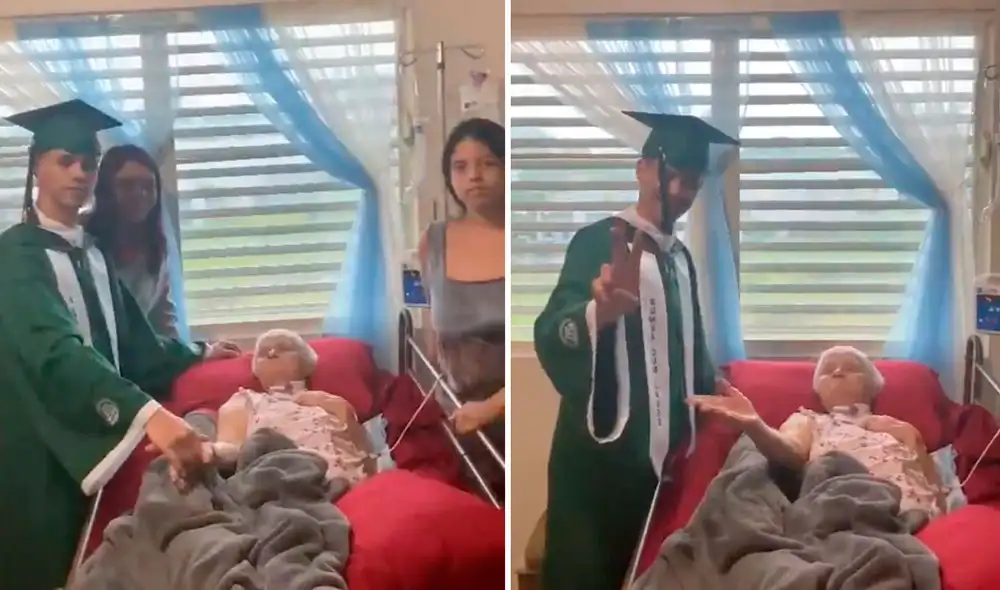 Miles de usuarios quedaron cautivados al ver esta tierna escena. Foto: captura de Twitter