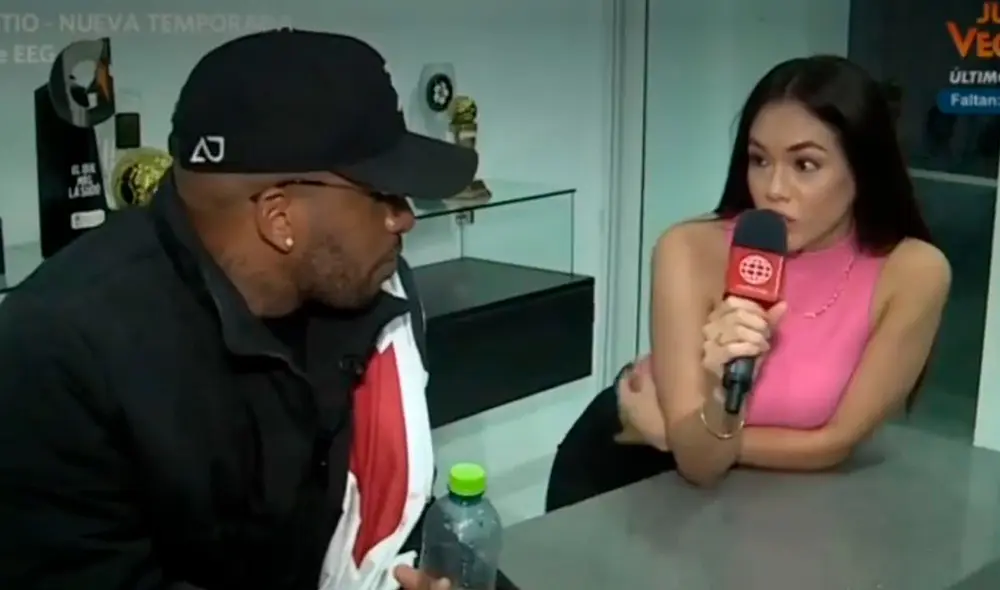 Jazmín Pinedo se emocionó cuando Jefferson le dijo que era su amor platónico: "Voy a llorar". Foto: captura/América TV Jazmín Pinedo se emocionó cuando Jefferson le dijo que era su amor platónico: "Voy a llorar". Foto: captura/América TV