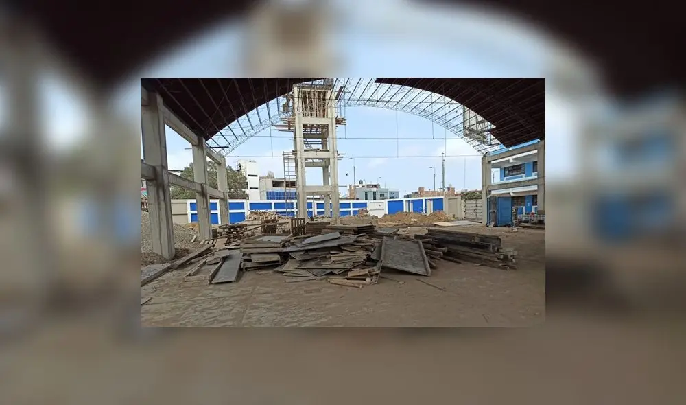 Solamente falta 11% para culminar las obras en IE Modelo. Foto: Y.Goicochea/La República