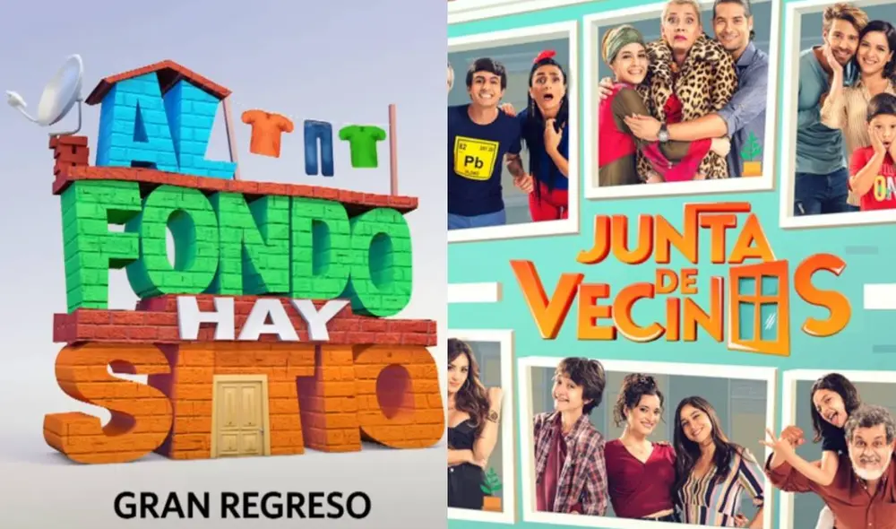 "Junta de vecinos" se retirará del aire y "Al fondo hay sitio" tomará su lugar en la señal de América Televisión. Foto: composición/