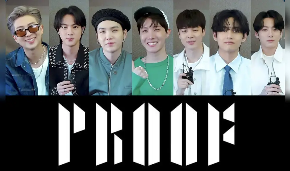 BTS habla sobre las canciones demos de "Proof". Foto: composición/Twitter.
