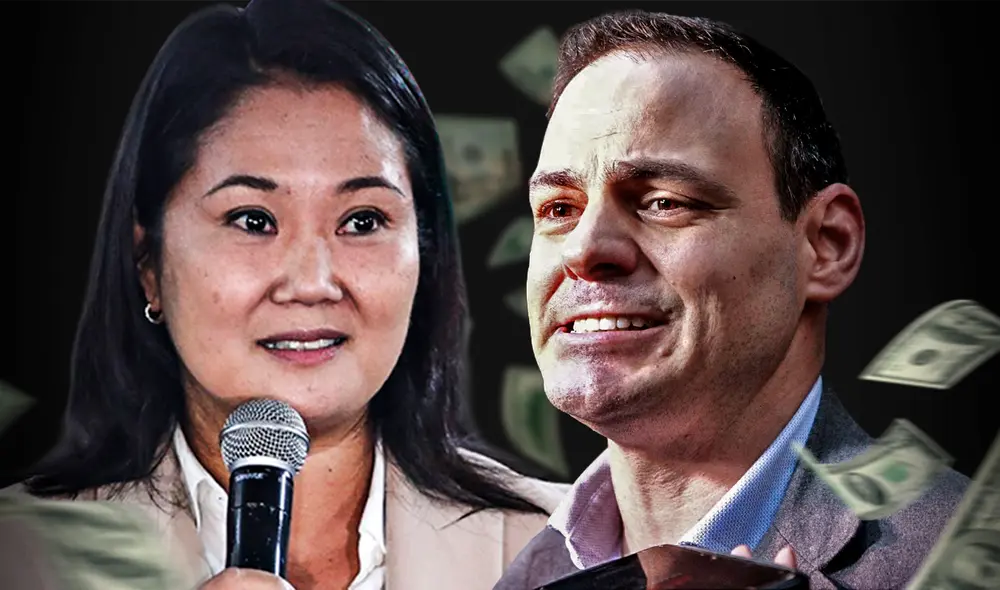 Mark Vito y Keiko Fujimori son acusados por la Fiscalía de la Nación por lavado de activos. Foto: composición Fabrizio Oviedo / La República