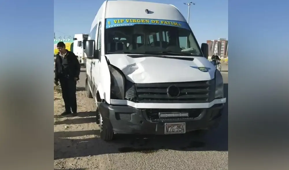 Conductor que atropelló al transeúnte fue capturado. Foto: PNP