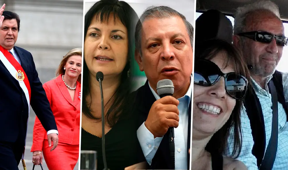 Parejas mediáticas de la política peruana. Foto: composición de Fabrizio Oviedo/ La República