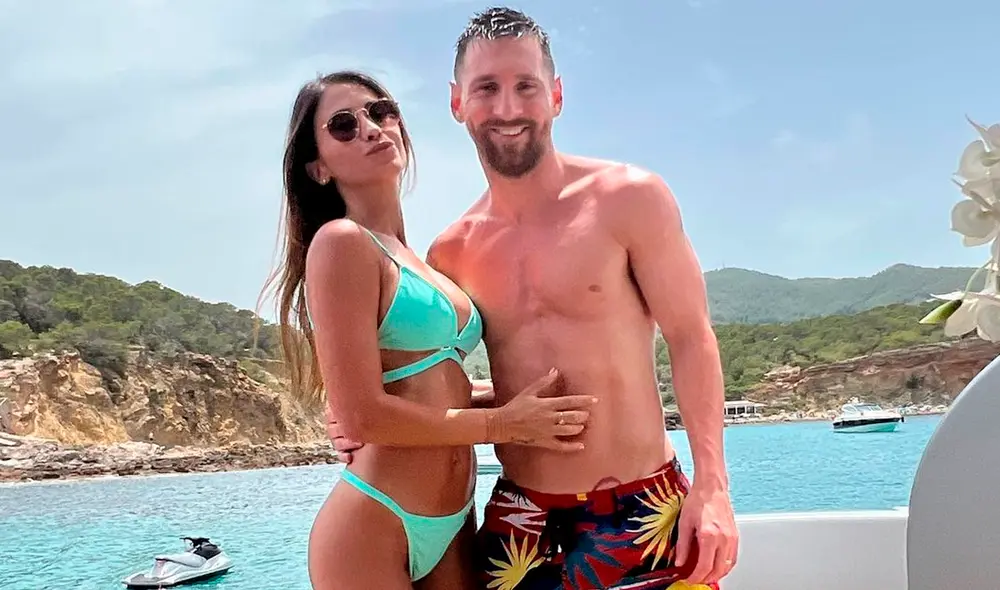 Lionel Messi y Antonela Roccuzzo tienen 3 hijos Thiago, Mateo y Ciro. Foto: Instagram