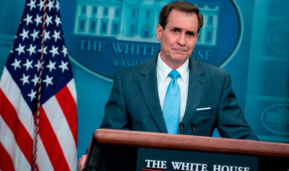 John Kirby también anunció que Joe Biden está en conversaciones con líderes europeos para pedir responsabilidades a Rusia. Foto: EFE John Kirby también anunció que Joe Biden está en conversaciones con líderes europeos para pedir responsabilidades a Rusia. Foto: EFE