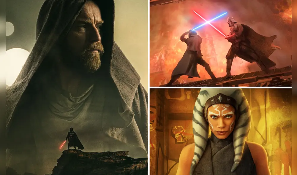 Cameos y duelos se verán en el último capítulo de "Obi- Wan Kenobi". Foto: composición/Disney.