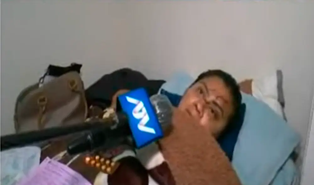 Chófer se fugó tras el accidente. Foto captura ATV Chófer se fugó tras el accidente. Foto captura ATV